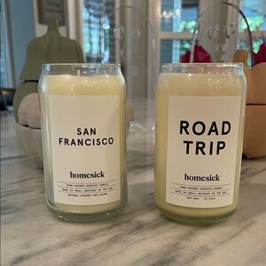 Homesick Candle Set - San Francisco & Road Trip